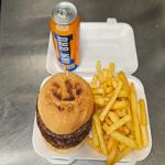 1/2 Pounder Burger Meal 