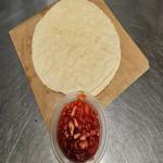 2 Poppadoms & Spiced Onions 